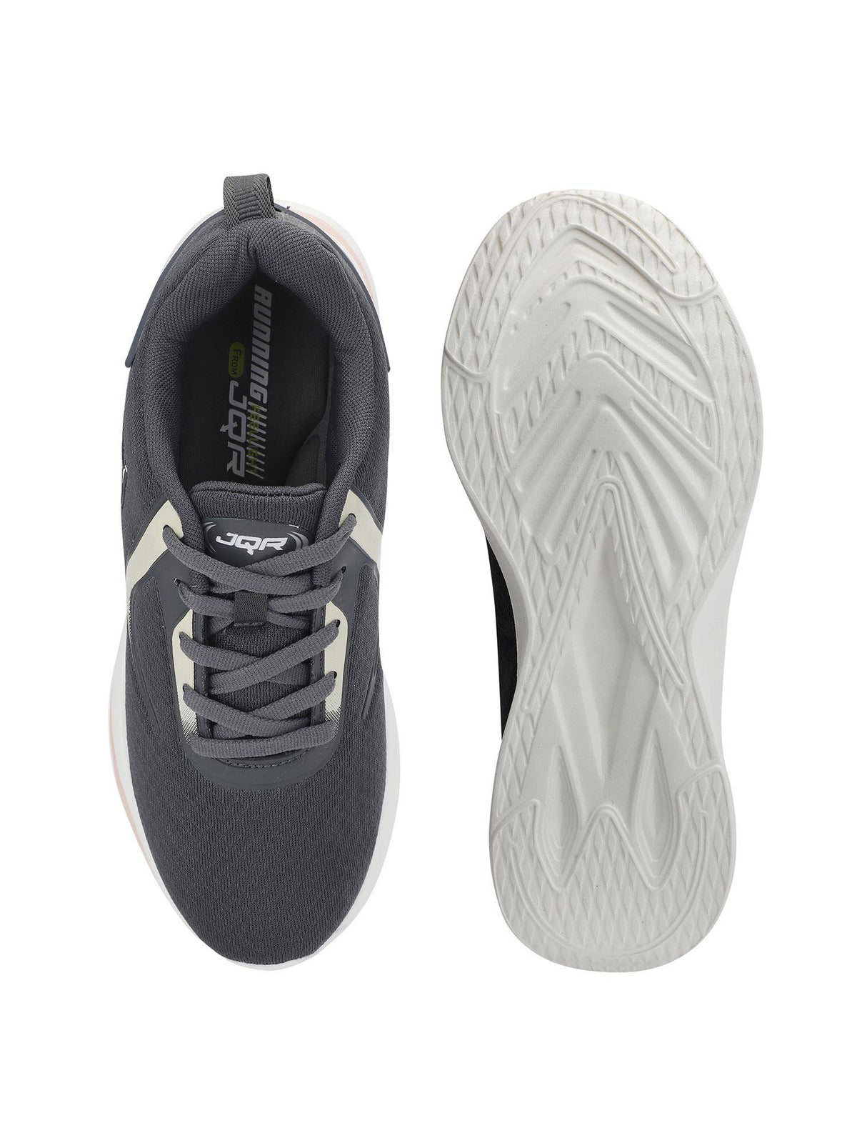 DOROTHY Grey Women Running Shoes | SH9 - view 4