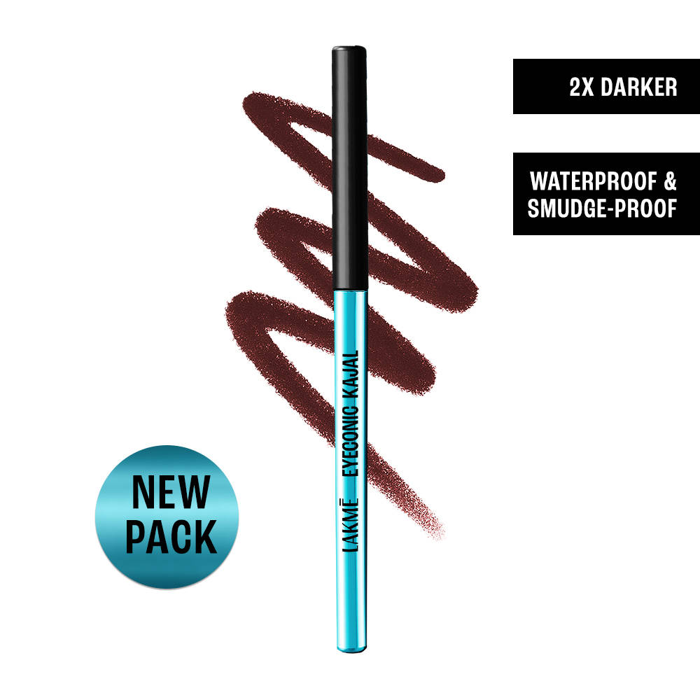 9 to 5 Eyeconic Kajal, Waterproof, Smudgeproof, lasts 24 Hrs, Sparkling Black | E20 - view 1