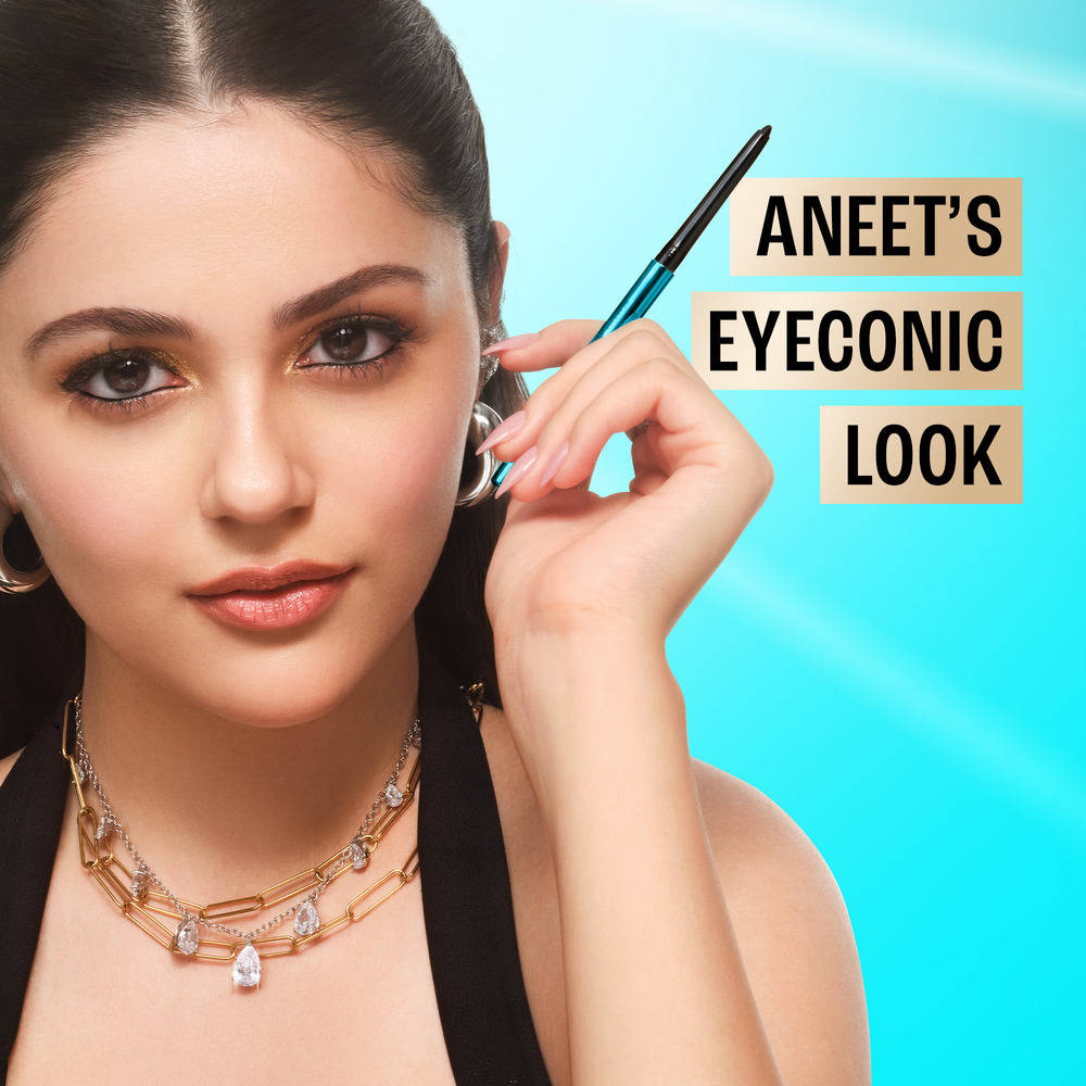 9 to 5 Eyeconic Kajal, Waterproof, Smudgeproof, lasts 24 Hrs, Sparkling Black | E20 - view 3