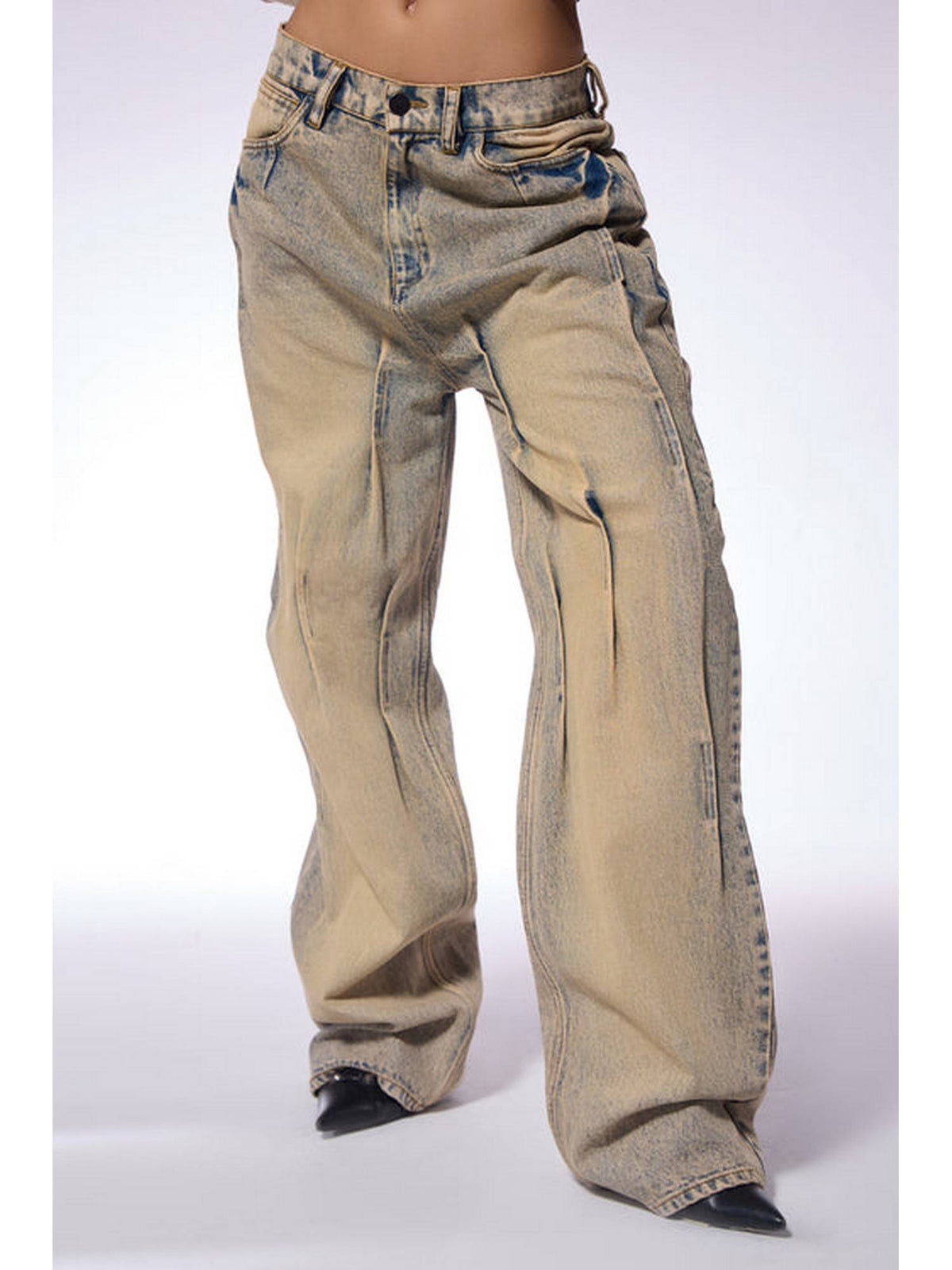 Faded Sand Vintage Jeans | RF89 - view 1