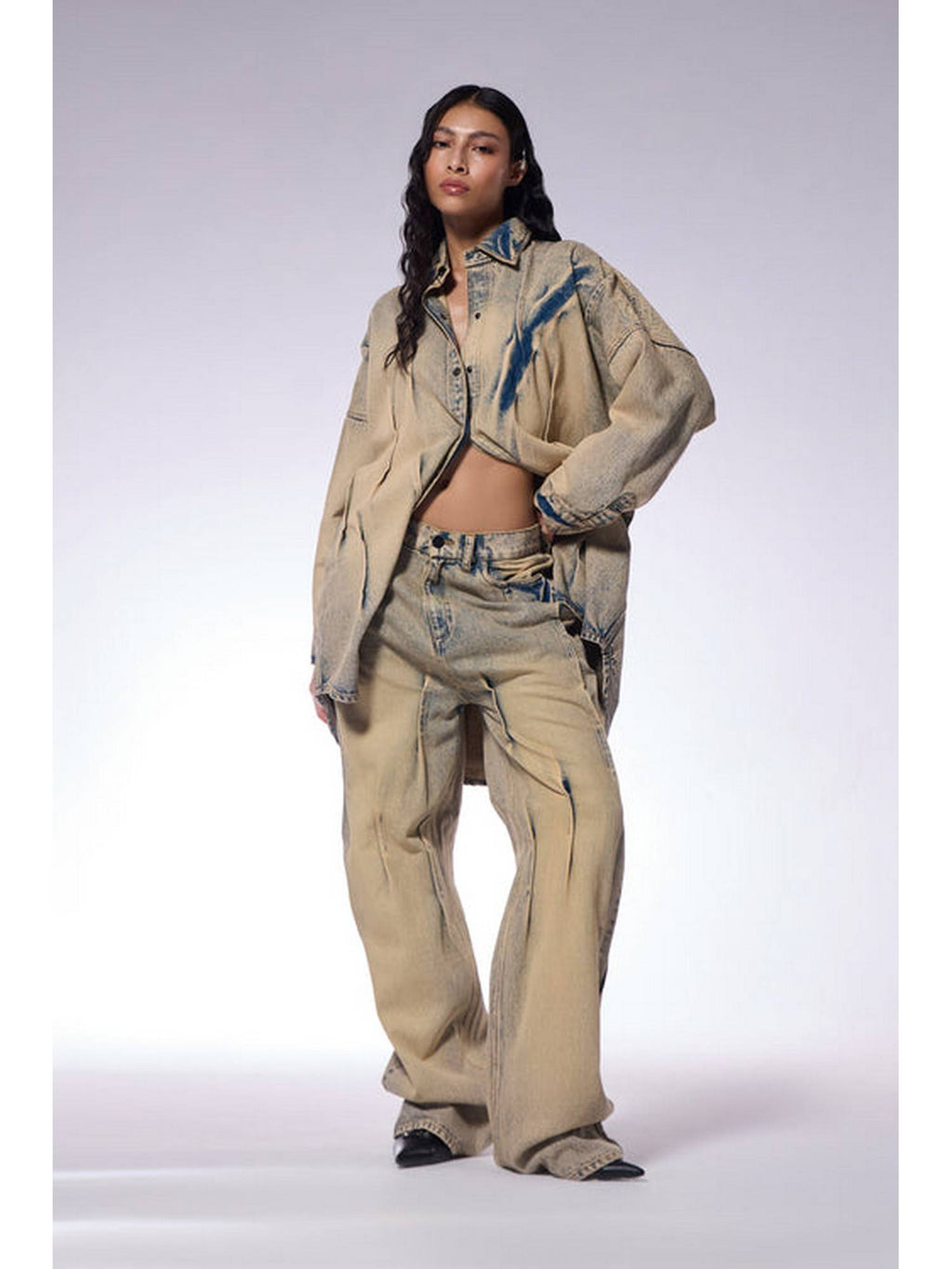 Faded Sand Vintage Jeans | RF89 - view 6
