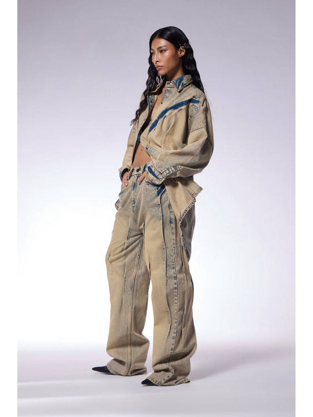 Faded Sand Vintage Jeans | RF89 - view 7