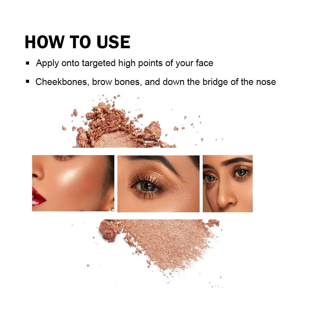 Desert Glow 4 Color Highlighter Palette | F14 - view 4