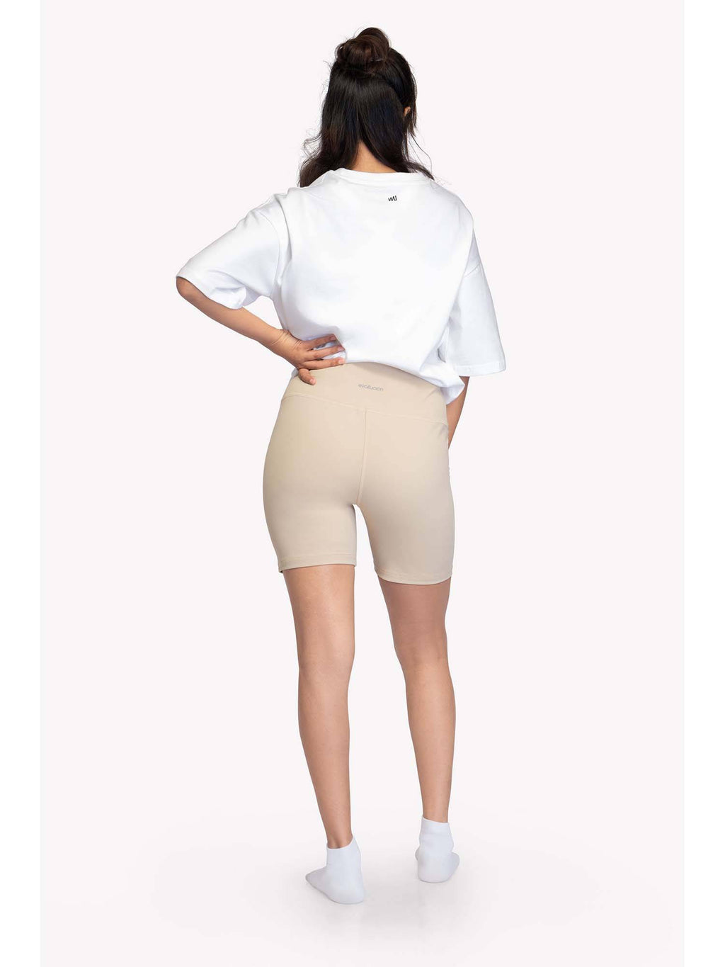 Women White Easefit Oversize T-Shirt | TT89 - view 3