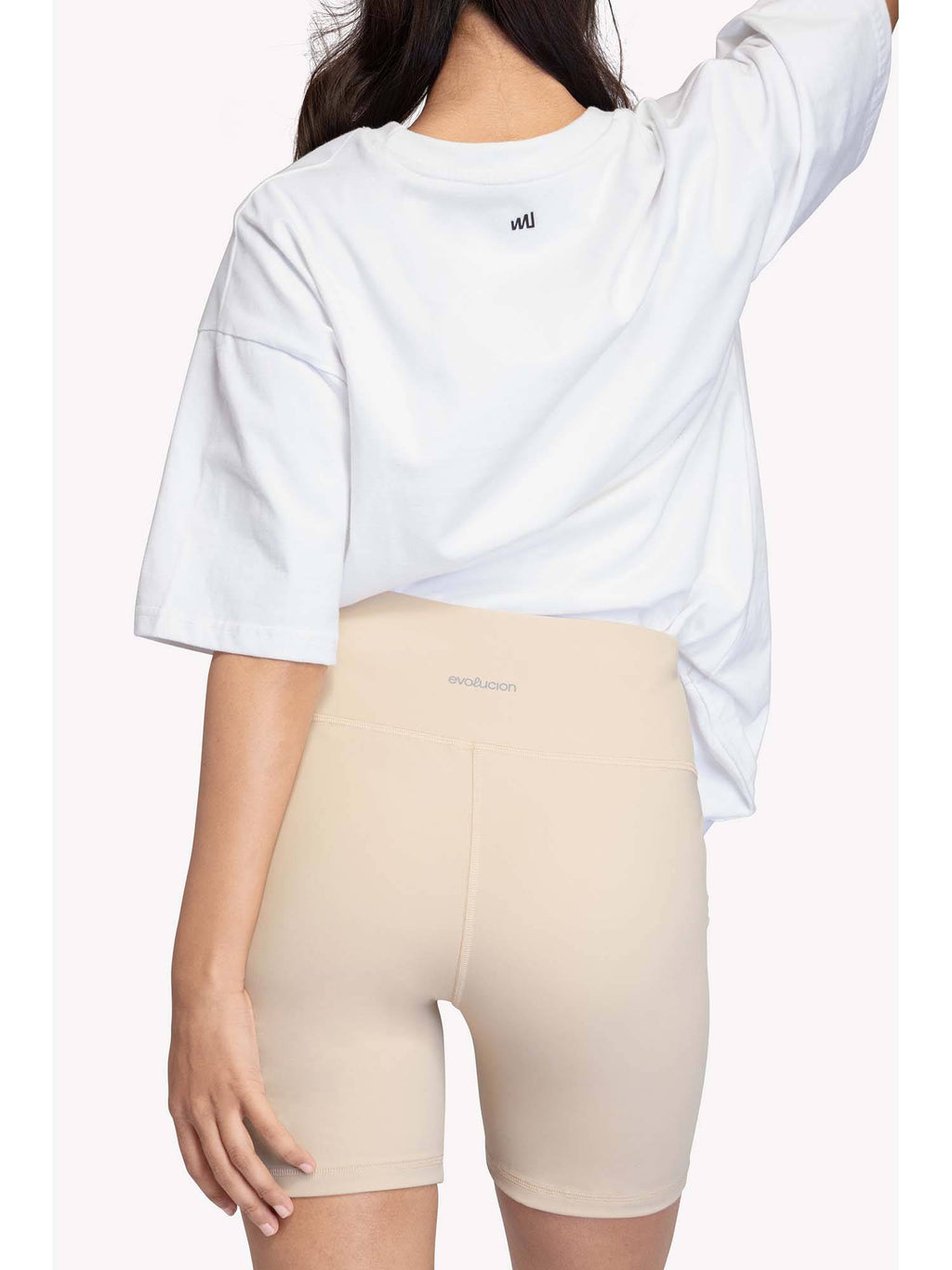 Women White Easefit Oversize T-Shirt | TT89 - view 4
