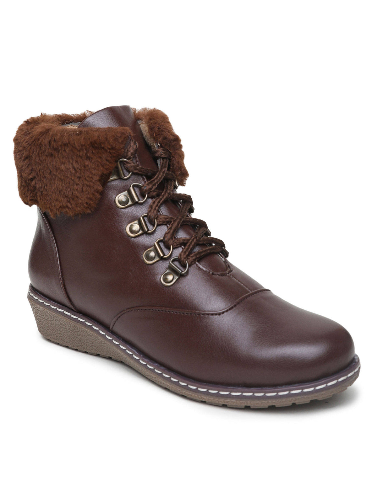 Solid Brown Casual Boots | BT61 - view 1