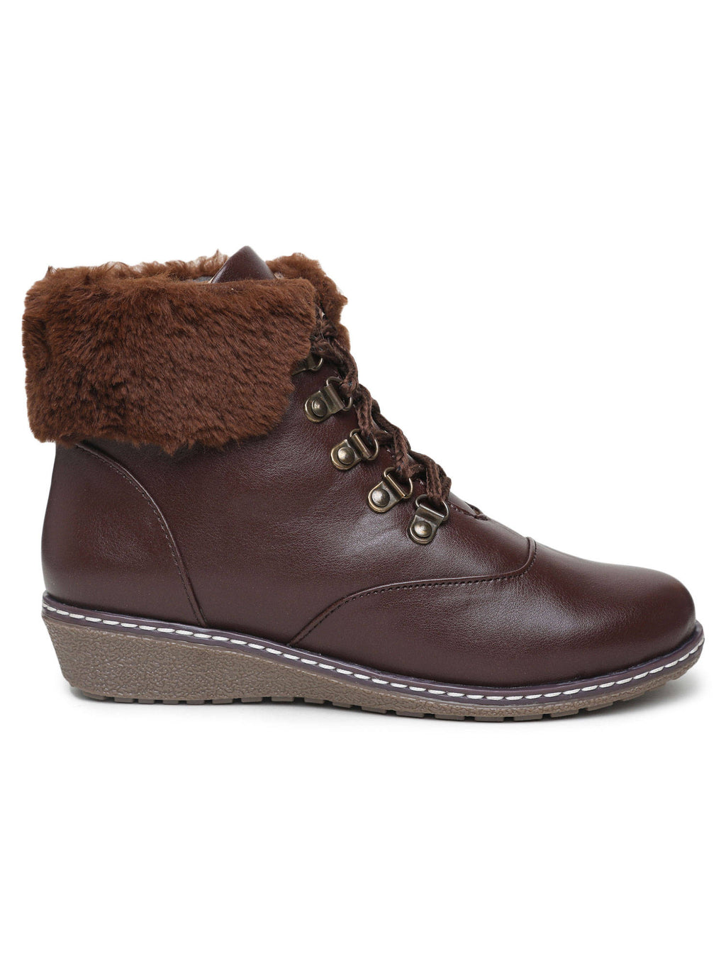 Solid Tan Casual Boots | BT61 - view 10