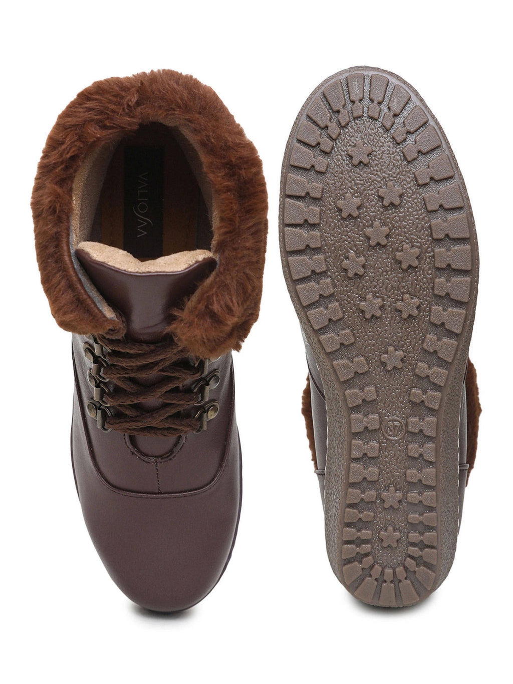 Solid Brown Casual Boots | BT61 - view 5