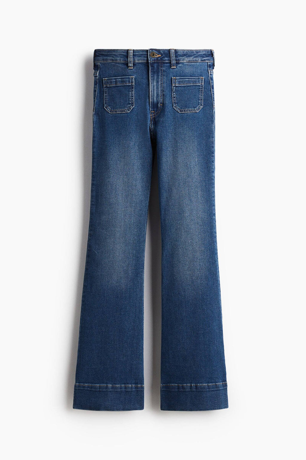 Women Blue Bootcut High Jeans | BT10 - view 5