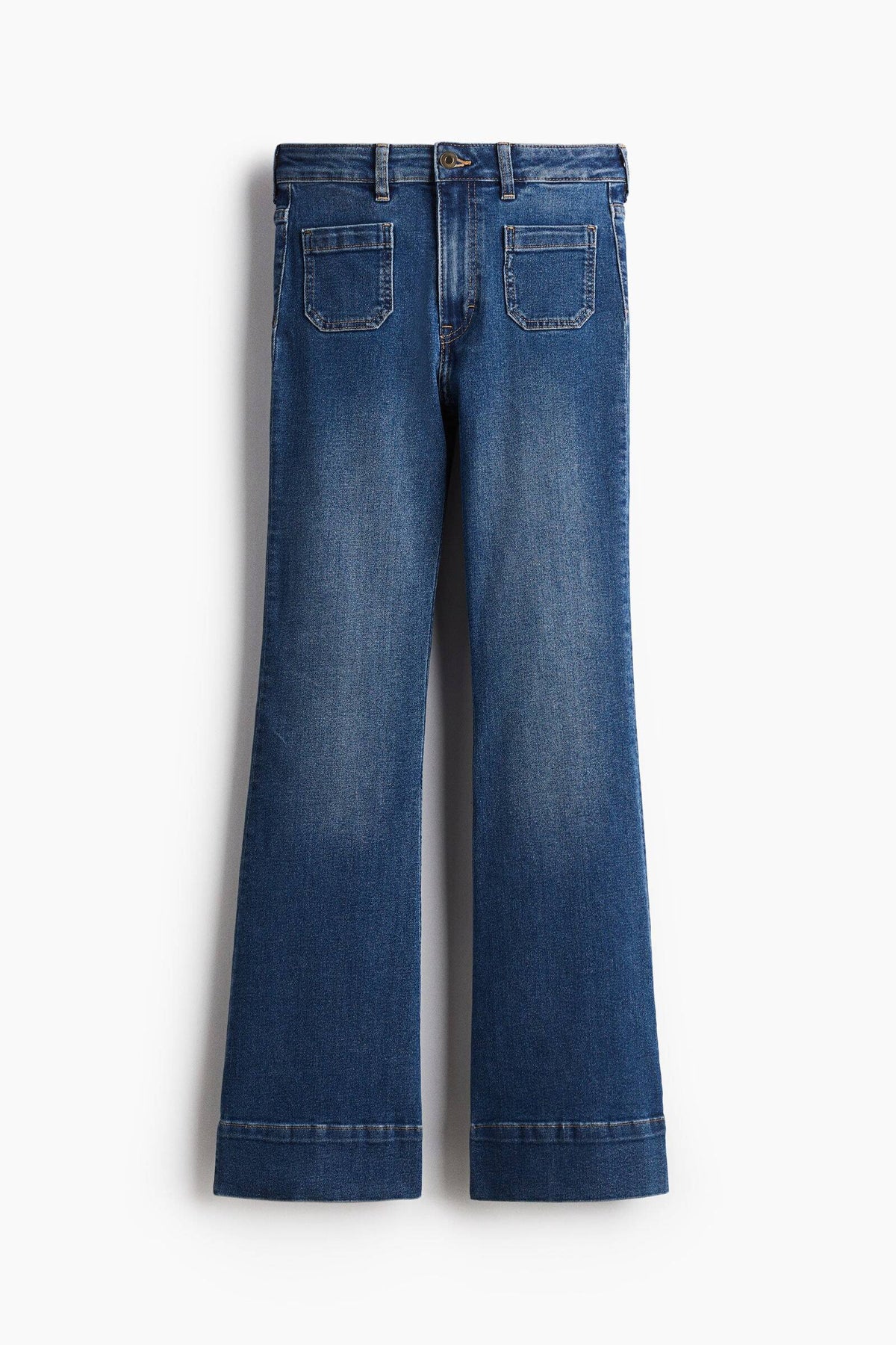 Women Blue Bootcut High Jeans | BT10 - view 5