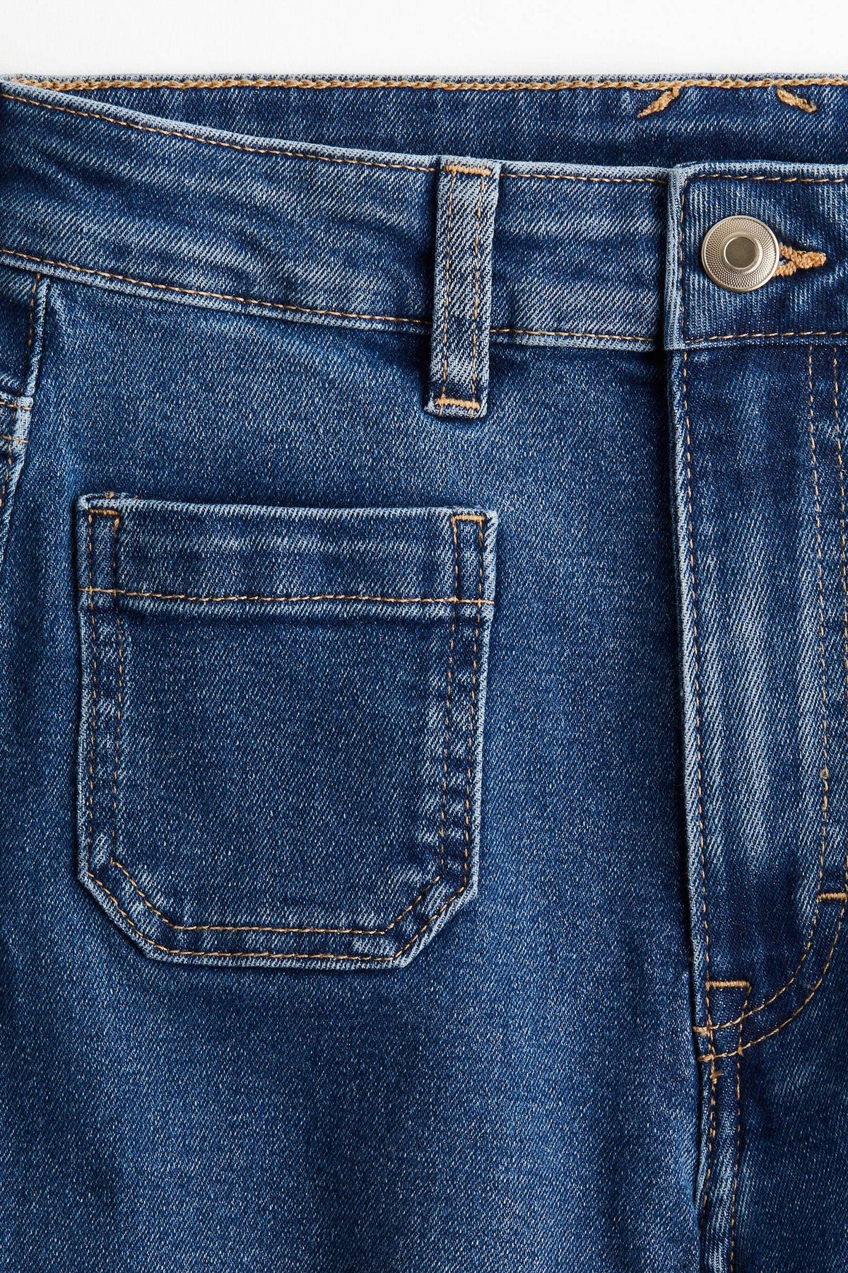 Women Blue Bootcut High Jeans | BT10 - view 6