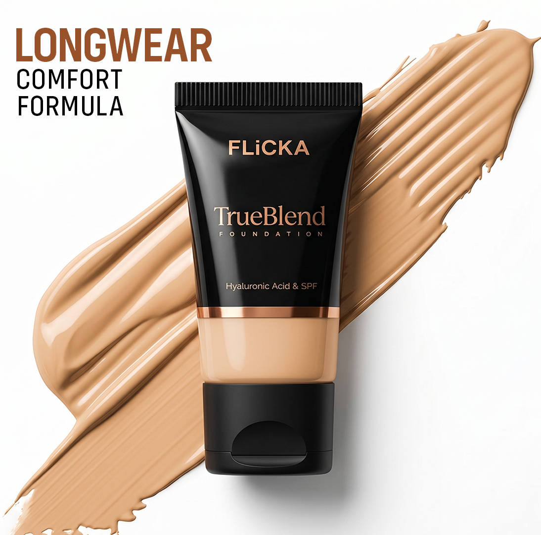 Trueblend Foundation Hd Lightweight Medium To High Coverage Hyaluronic Acid SPF | F14 - view 1
