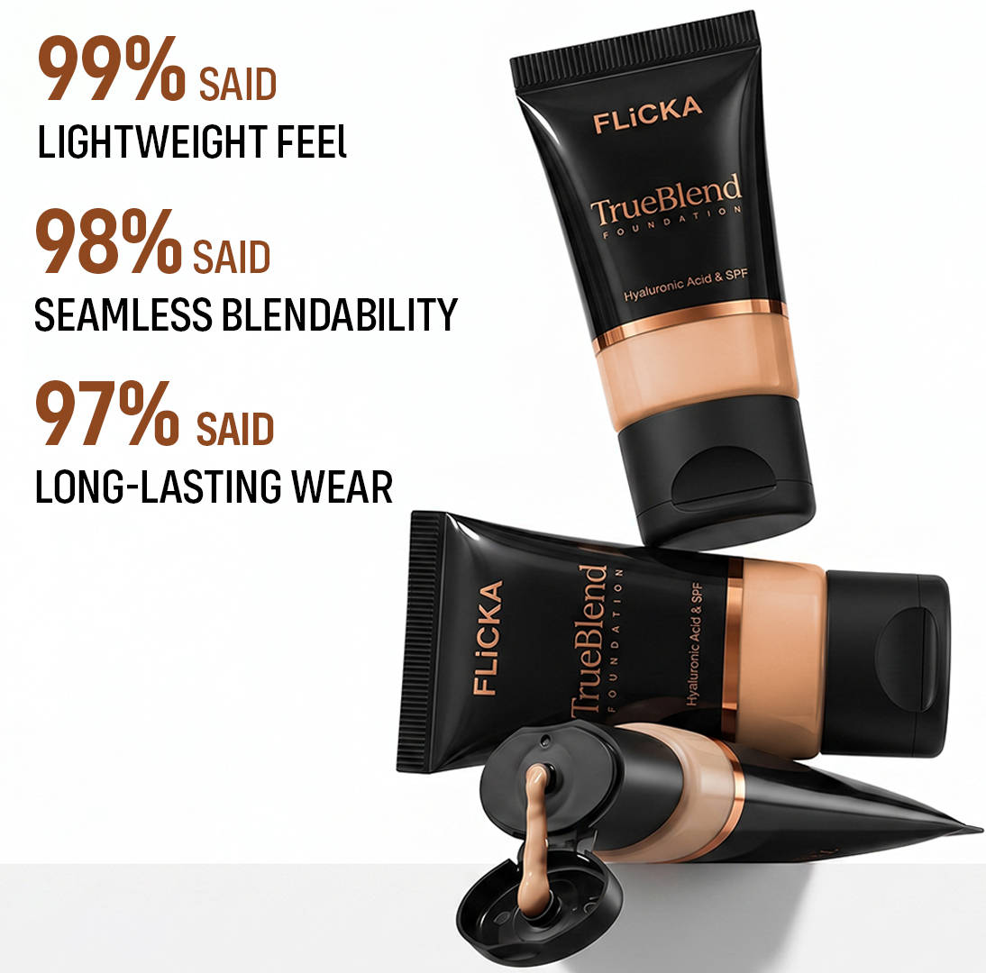 Trueblend Foundation Hd Lightweight Medium To High Coverage Hyaluronic Acid SPF | F14 - view 4