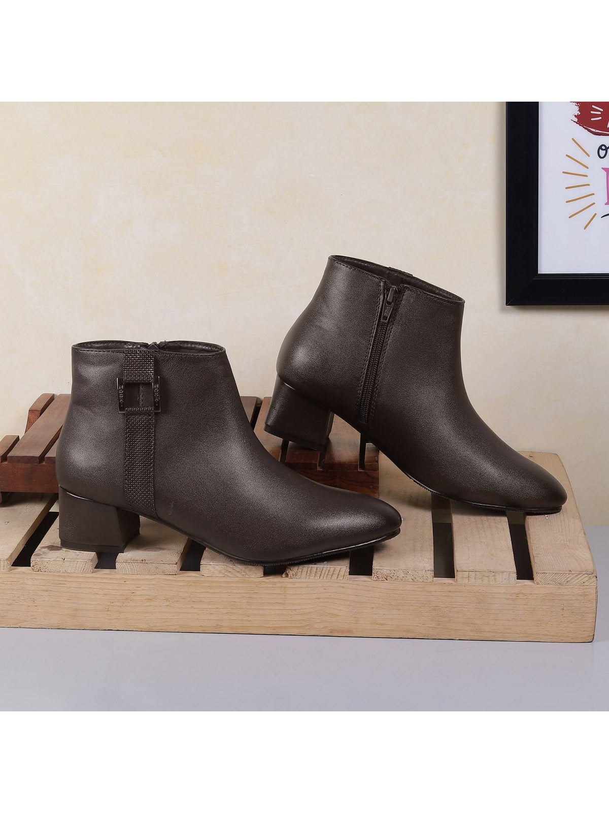 Women Brown Casual Boots | BT61 - view 1