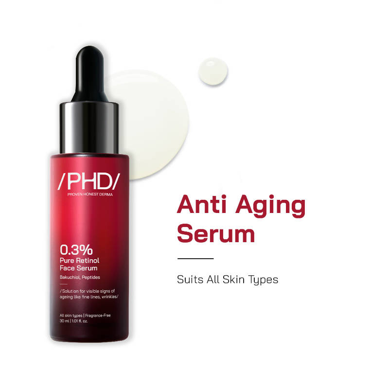 (PHD) 0.3% Retinol Serum With Bakuchiol & Peptides | Z8 - view 1