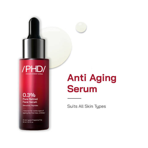(PHD) 0.3% Retinol Serum With Bakuchiol & Peptides | Z8 - view 1
