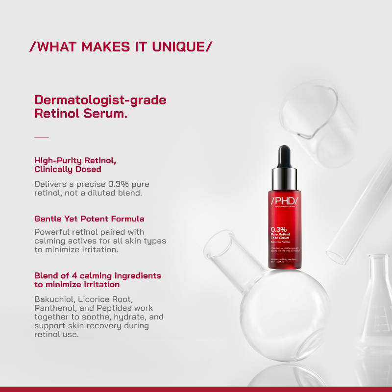 (PHD) 0.3% Retinol Serum With Bakuchiol & Peptides | Z8 - view 5