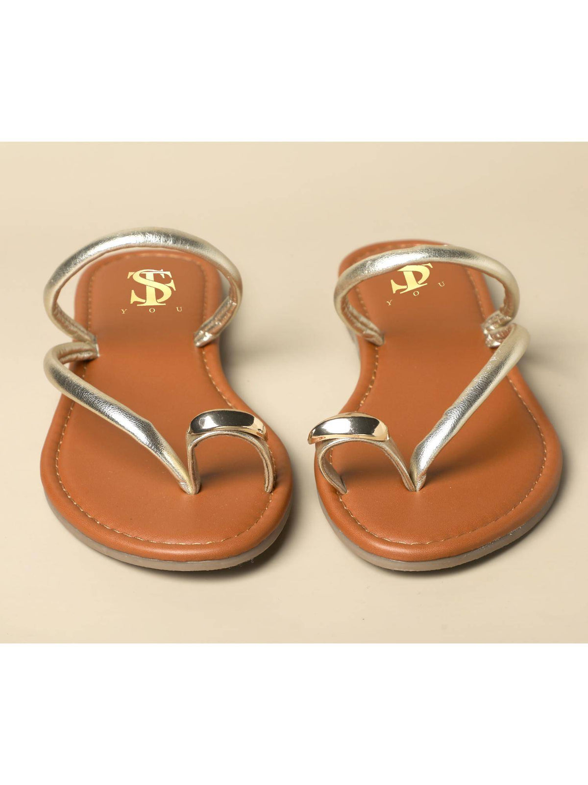 Golden Toe Flats | F61 - view 3