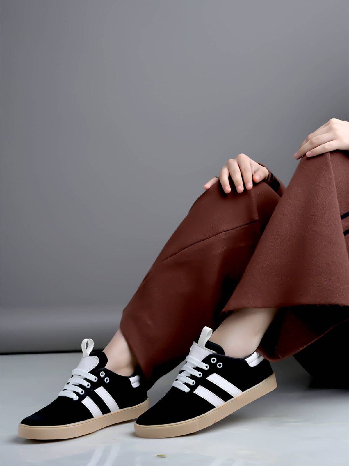 Brown Smart Casual Sneakers for Women | SN09 - view 6