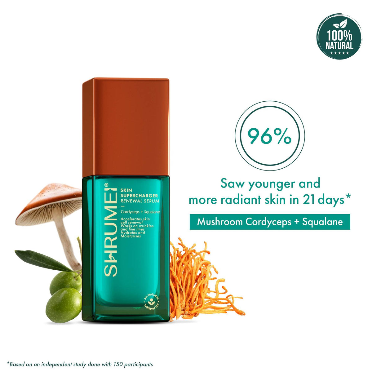 Natural Face Supercharger Serum | Z8 - view 1