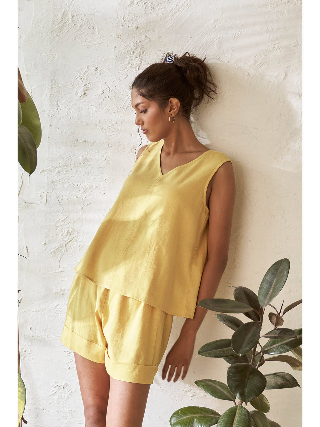 Solstice Yellow Tank Top | TT98 - view 1