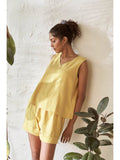 Solstice Yellow Tank Top | TT98 - view 1