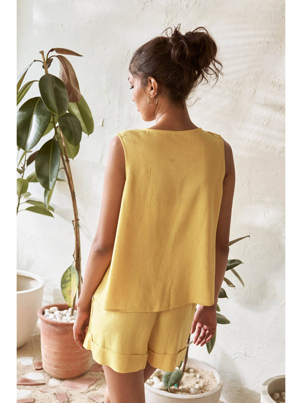 Solstice Yellow Tank Top | TT98 - view 2