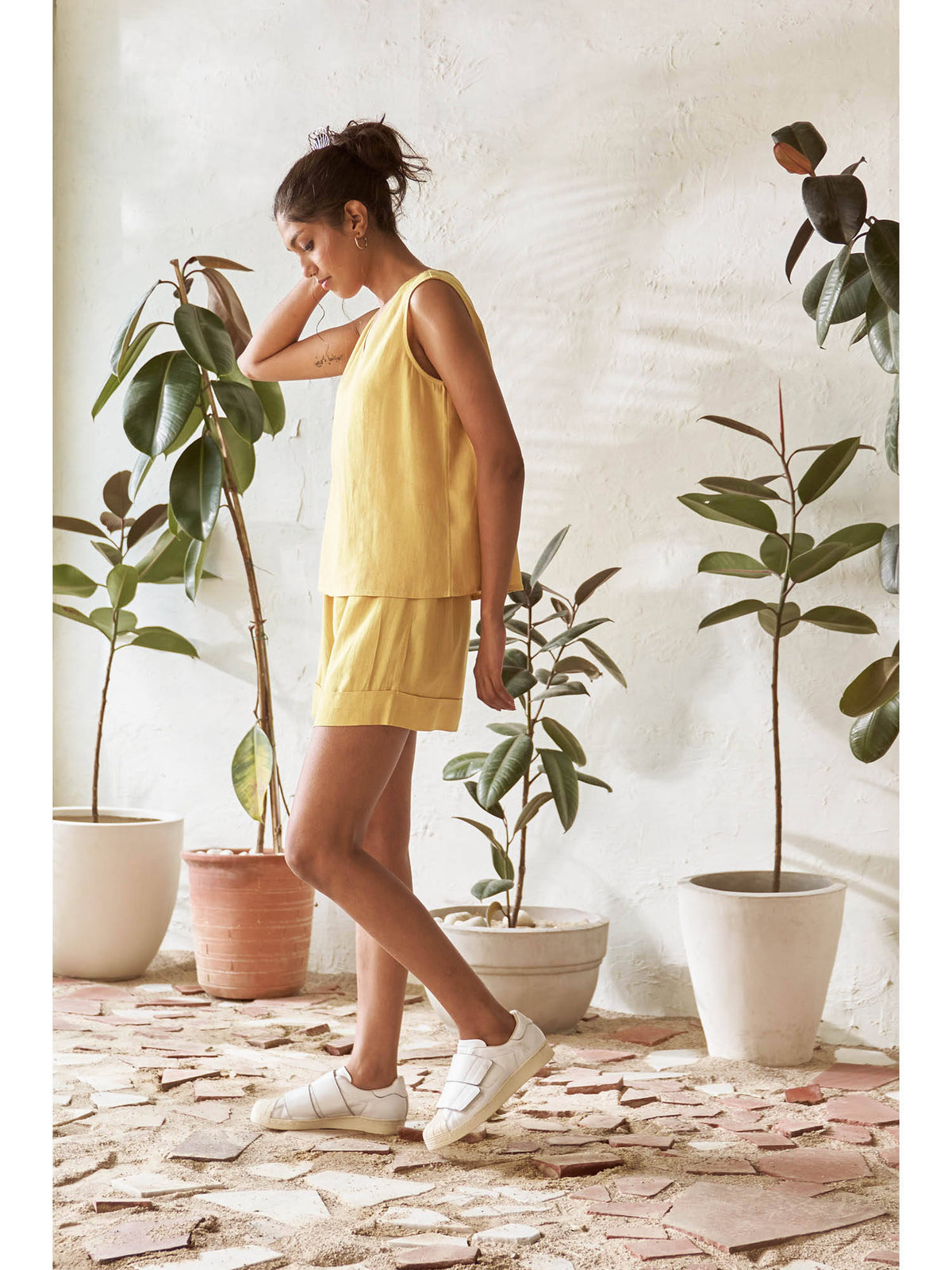 Solstice Yellow Tank Top | TT98 - view 3