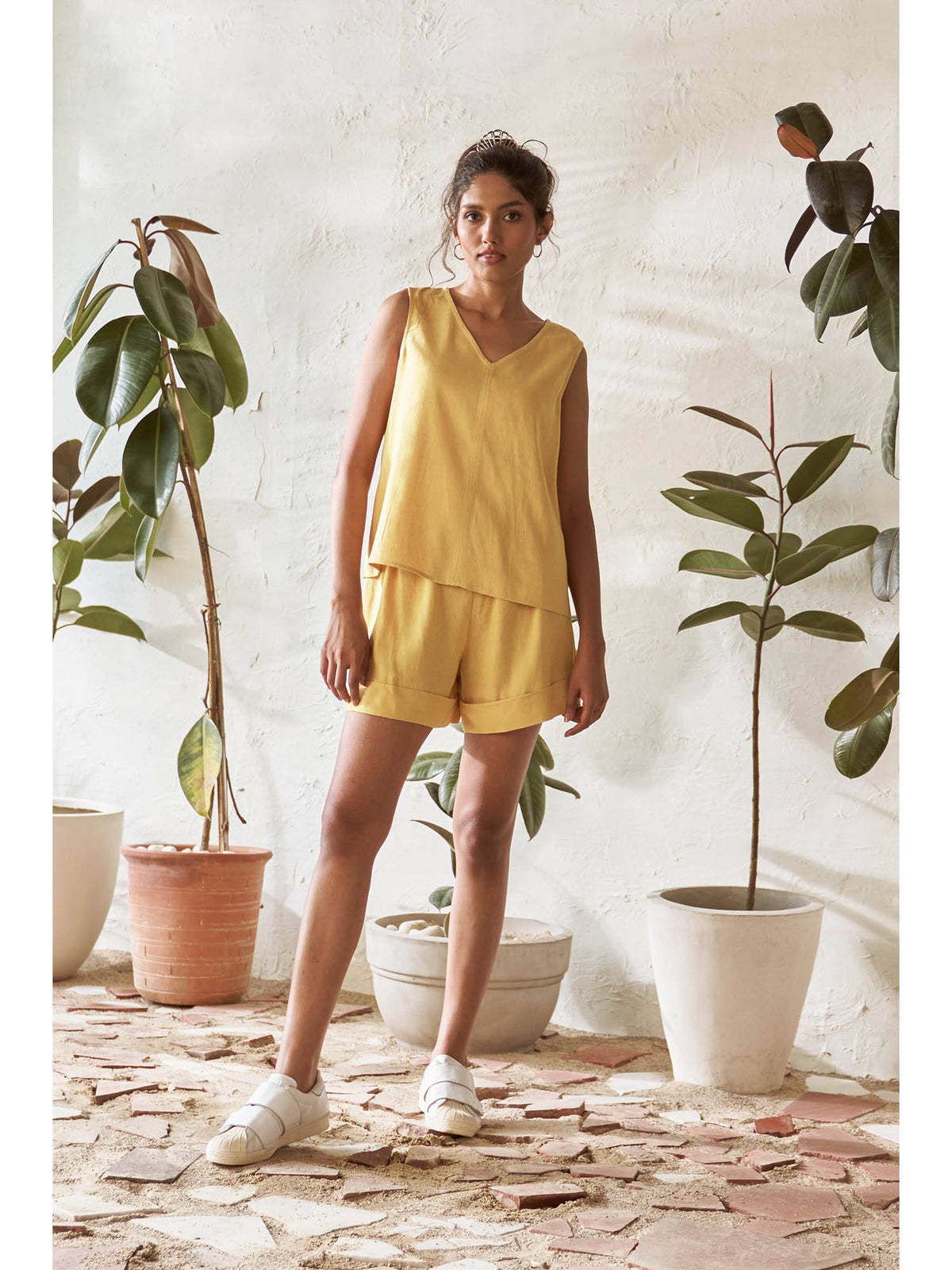 Solstice Yellow Tank Top | TT98 - view 4