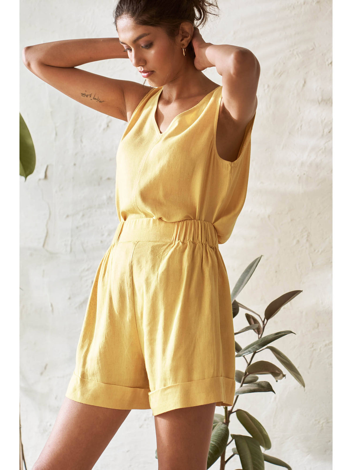Solstice Yellow Tank Top | TT98 - view 5