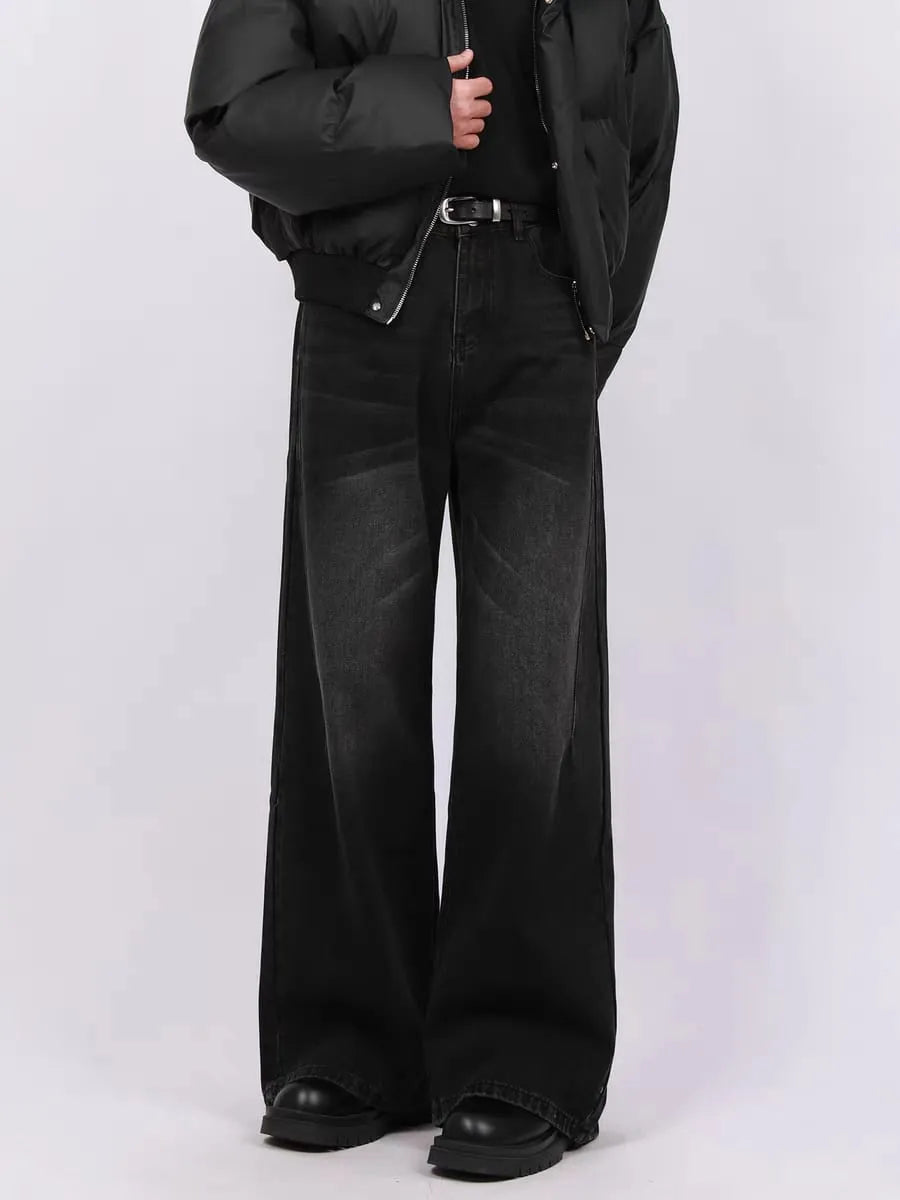Contrast Curve Baggy Joggers