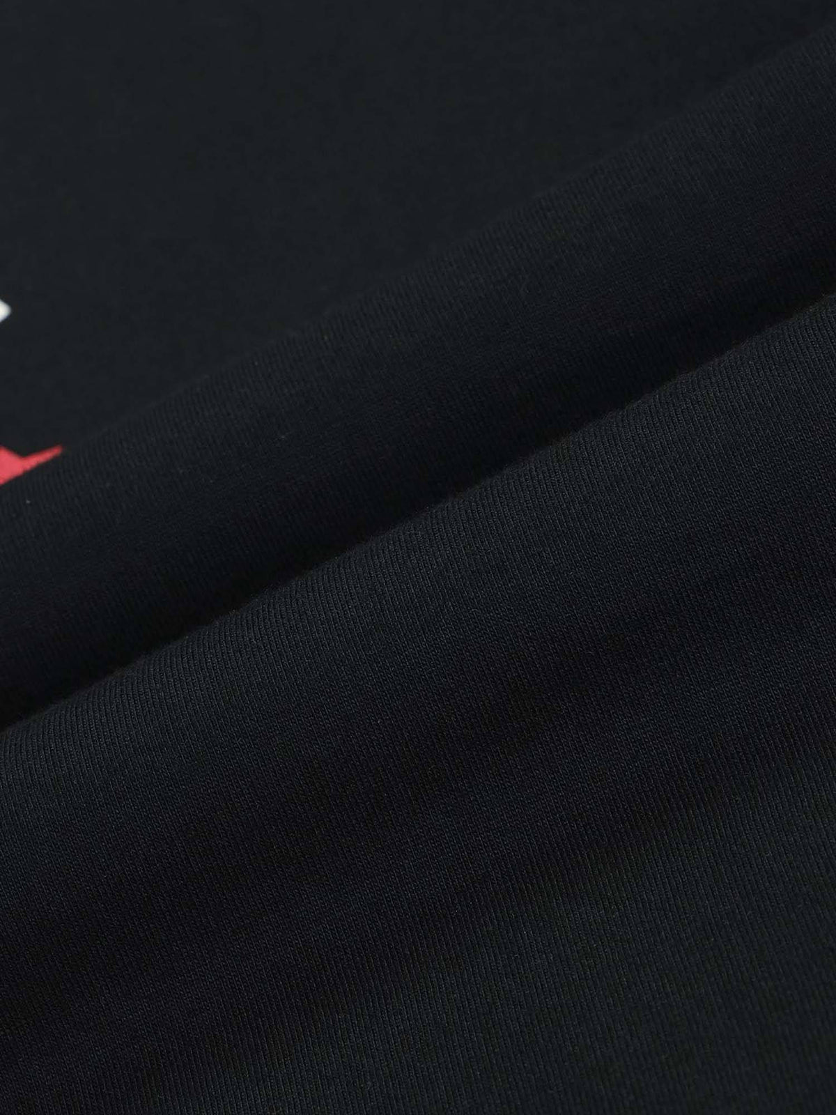 Black Solid Regular Fit T-Shirt | U89 - view 2