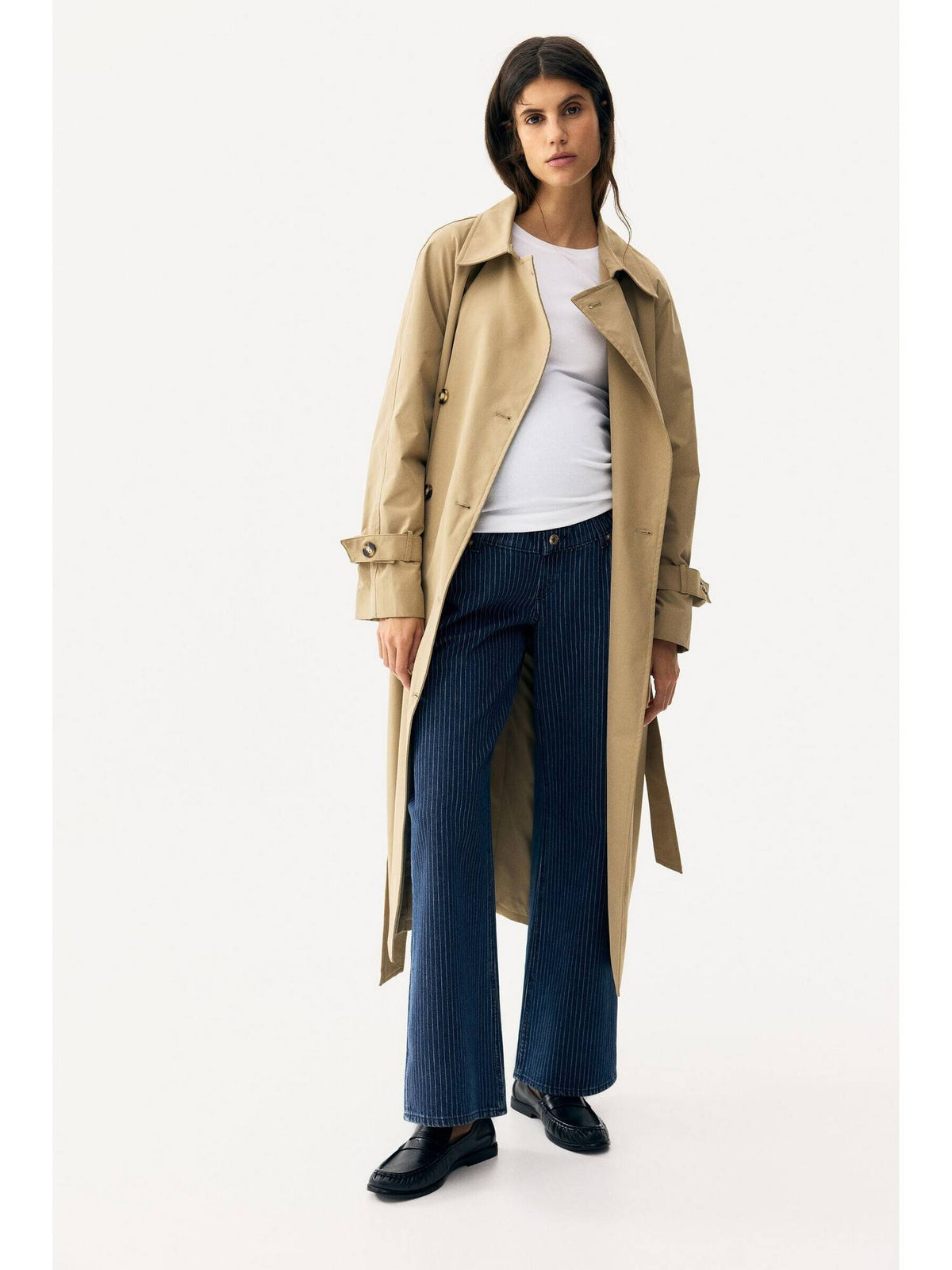 Women Blue MAMA Wide jeans | RF89 - view 1