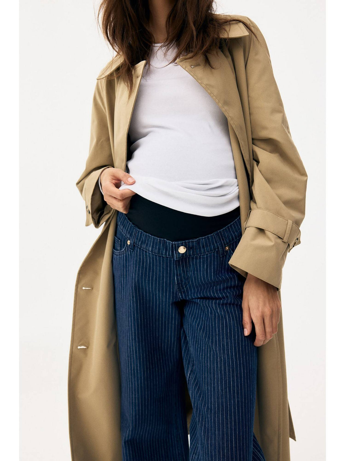 Women Blue MAMA Wide jeans | RF89 - view 3