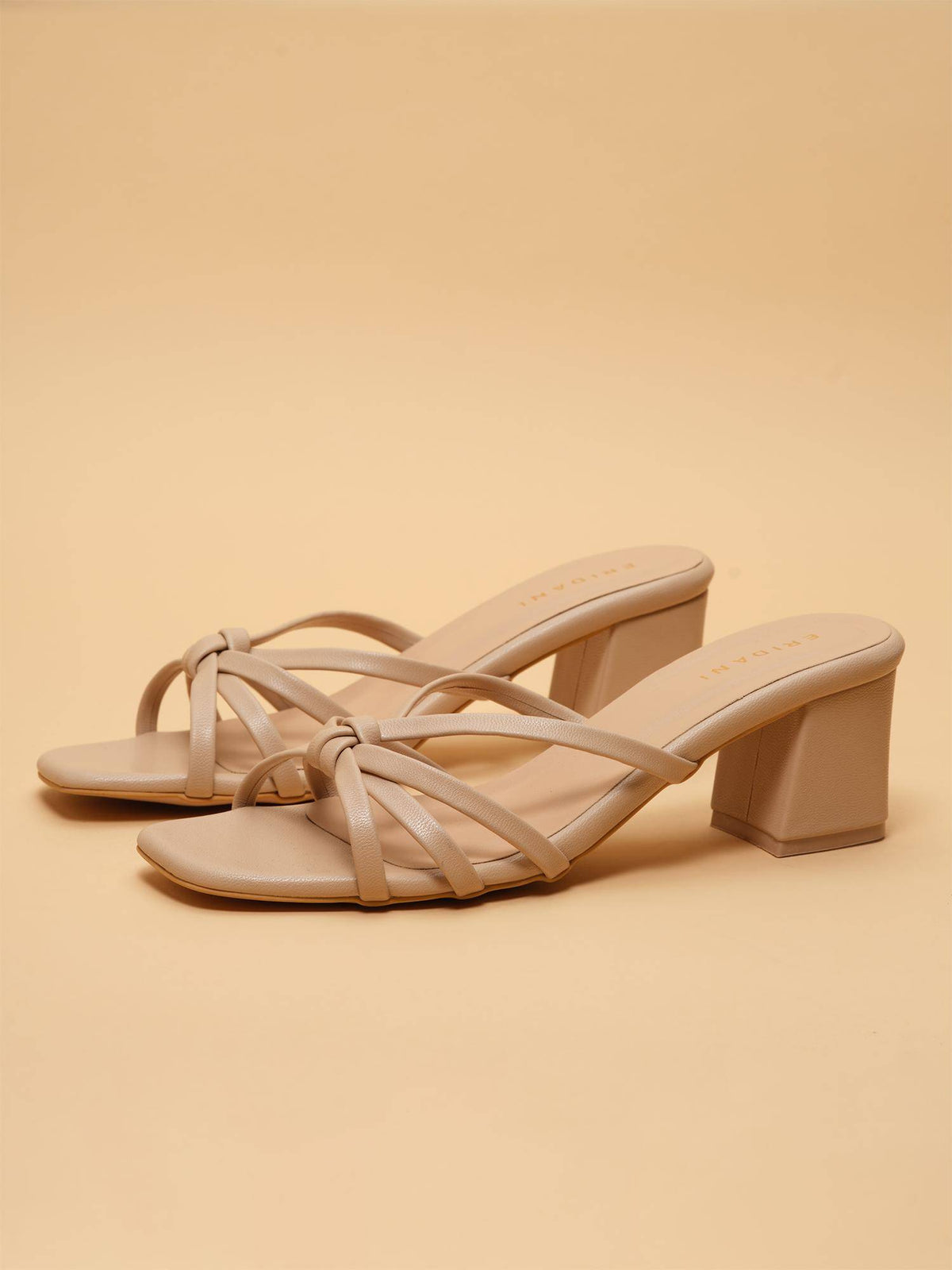 Ondine Black Strappy Heels | H78 - view 13