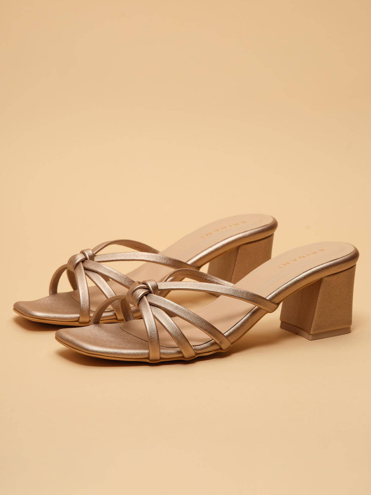 Ondine Black Strappy Heels | H78 - view 7