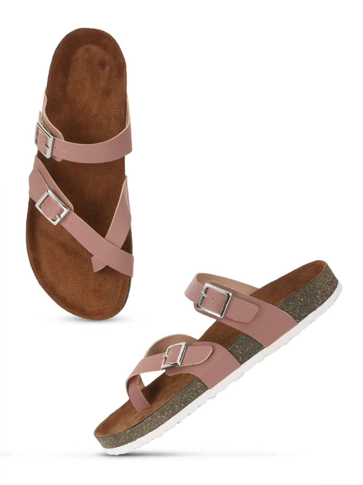 Pink Women Casual Sandals | SD89 - view 5
