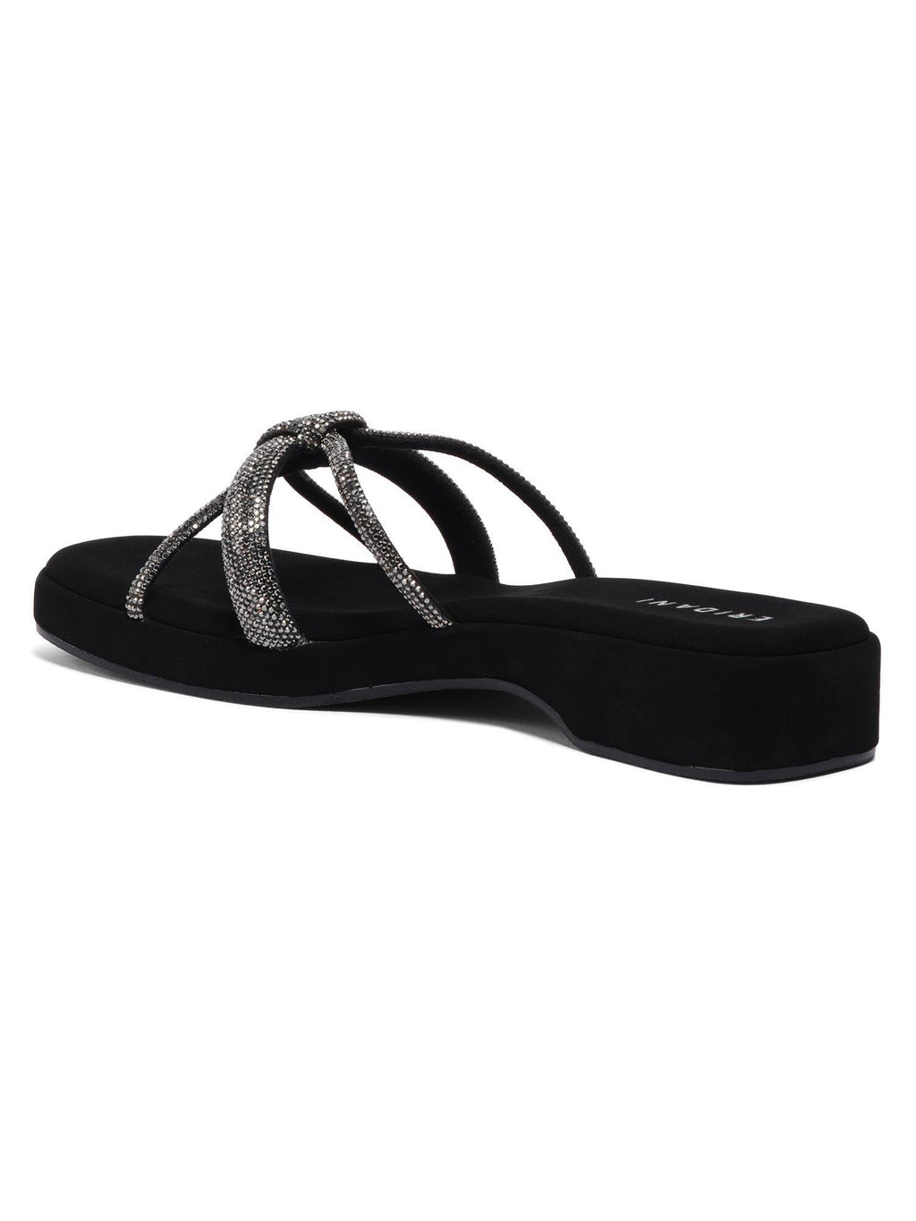Zayla Black Embellished Heels | SD89 - view 5