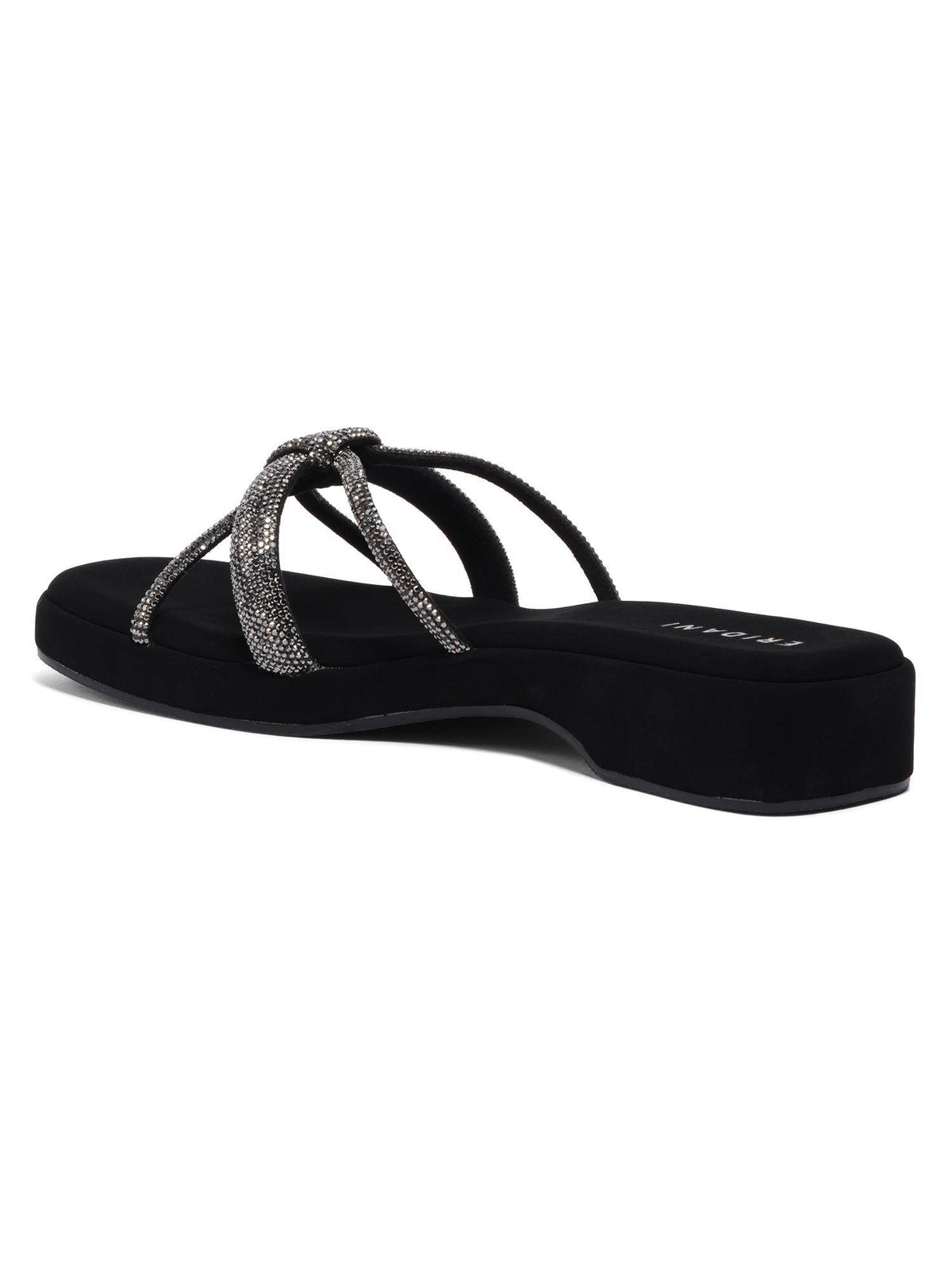 Zayla Black Embellished Heels | SD89 - view 5