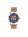 Carnival Elephant Watch Metal Mesh Strap Dial Blue | W92 - view 1