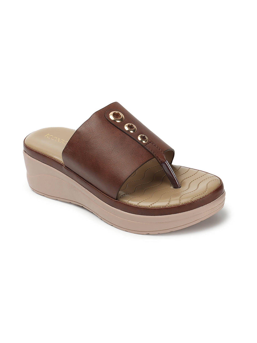 Women Brown Comfort Sandals | SD89 - view 4