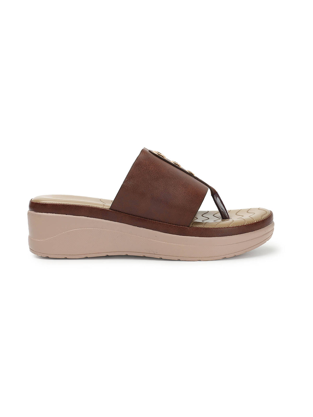 Women Brown Comfort Sandals | SD89 - view 5