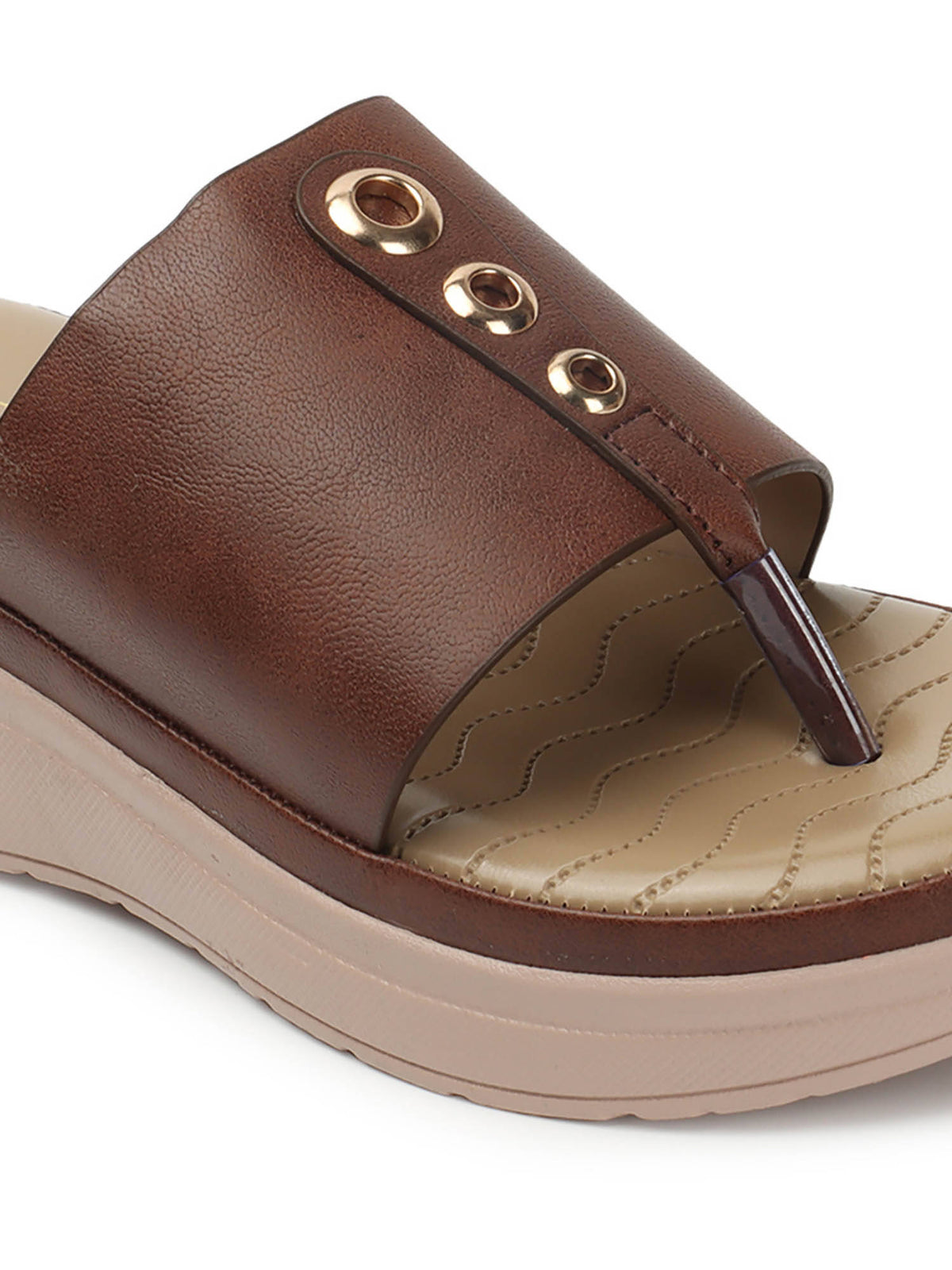 Women Brown Comfort Sandals | SD89 - view 8