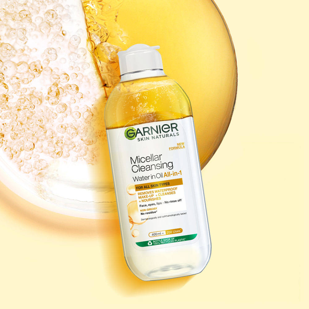 Skin Naturals Micellar Oil-Infused Cleansing Water For Cleansing & Make-Up Remover | 125ml | E20 - view 4