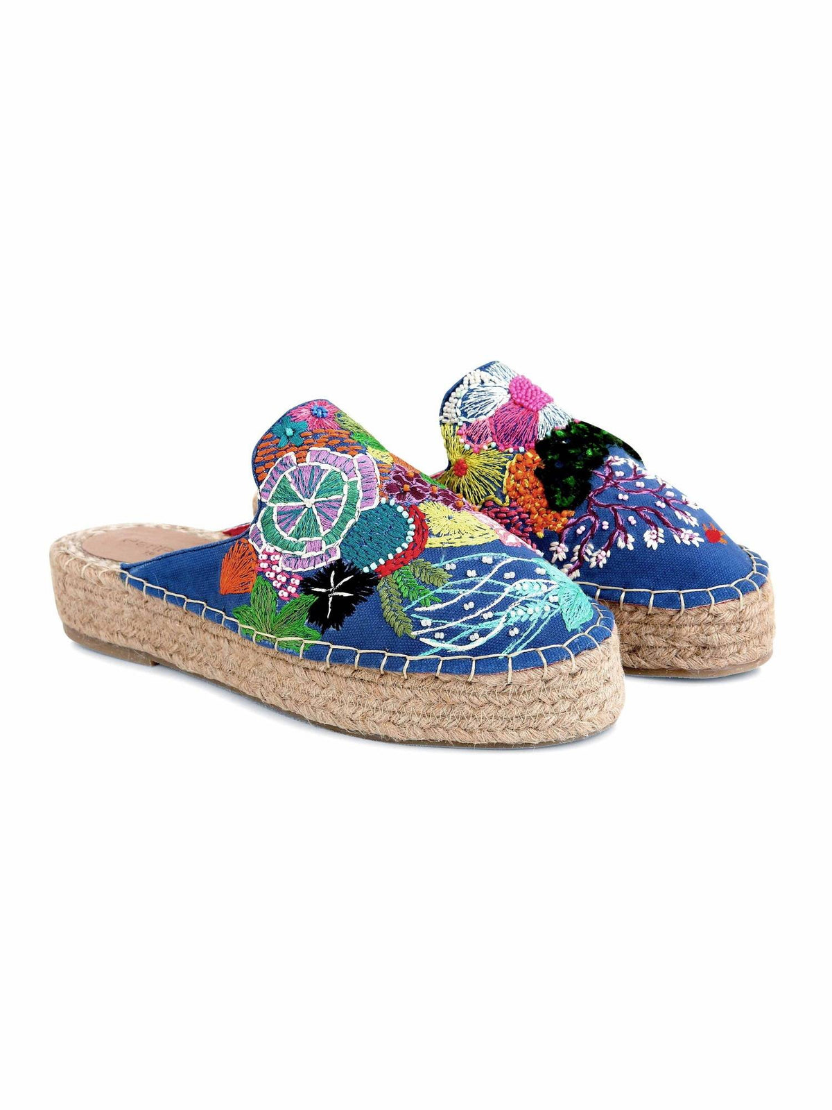PARI PARI Multi-Color Fiji Mule Flats | H78 - view 4