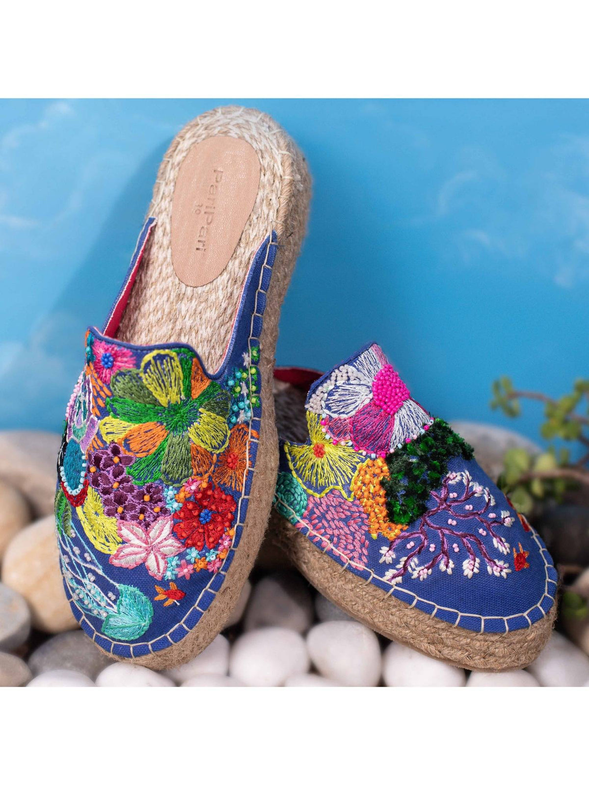 PARI PARI Multi-Color Fiji Mule Flats | H78 - view 5