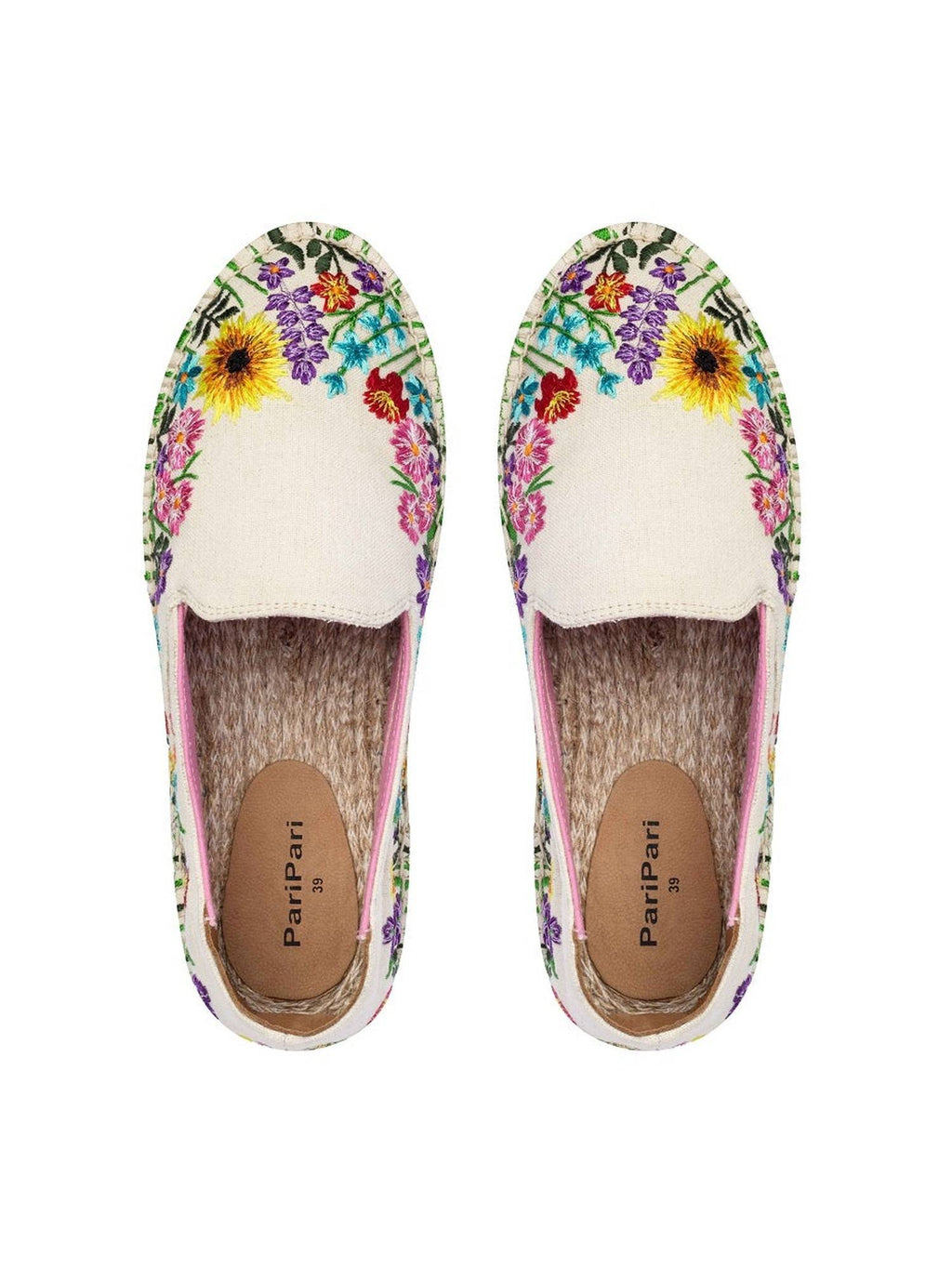 PARI PARI Multi-Color Wildflower Mule Flats | F61 - view 3