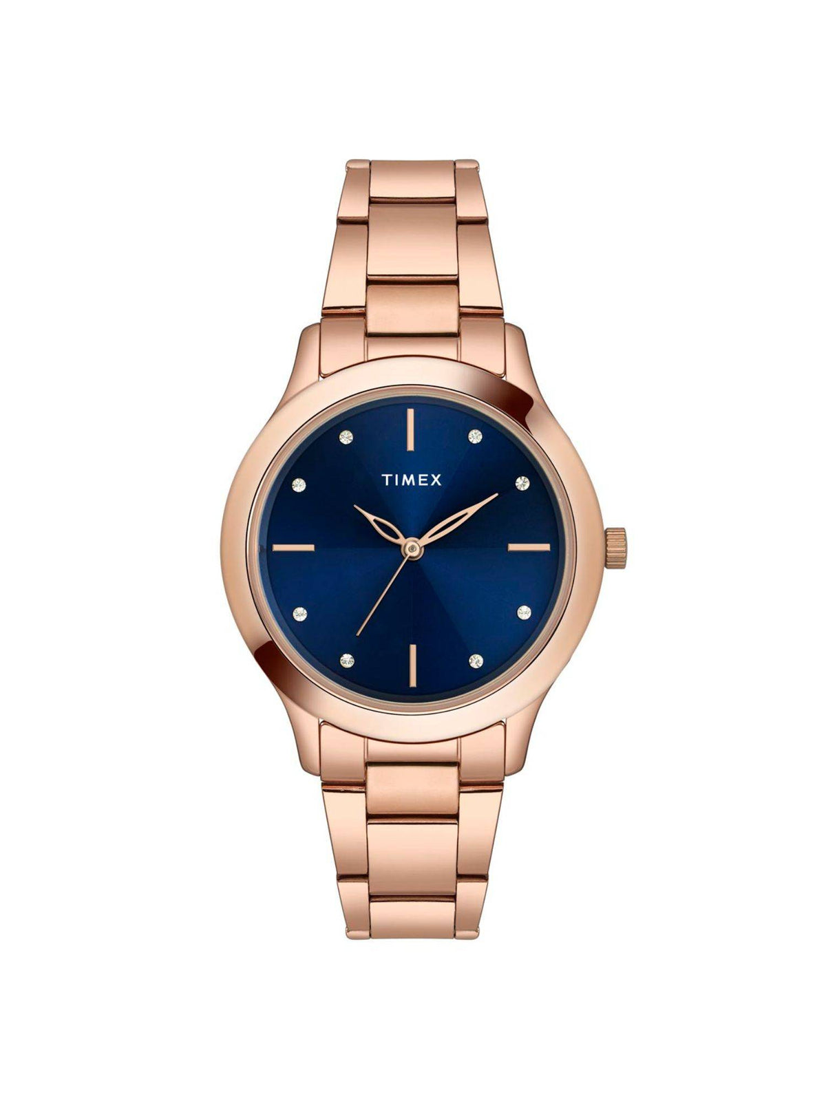 Round 21mm Blue Dial Analog Women Watch - TWEL98SMU08 | W92 - view 1