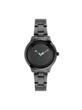 Women Iconic Black Round Dial Analog Watch - UWUCL0903 | W92 - view 1