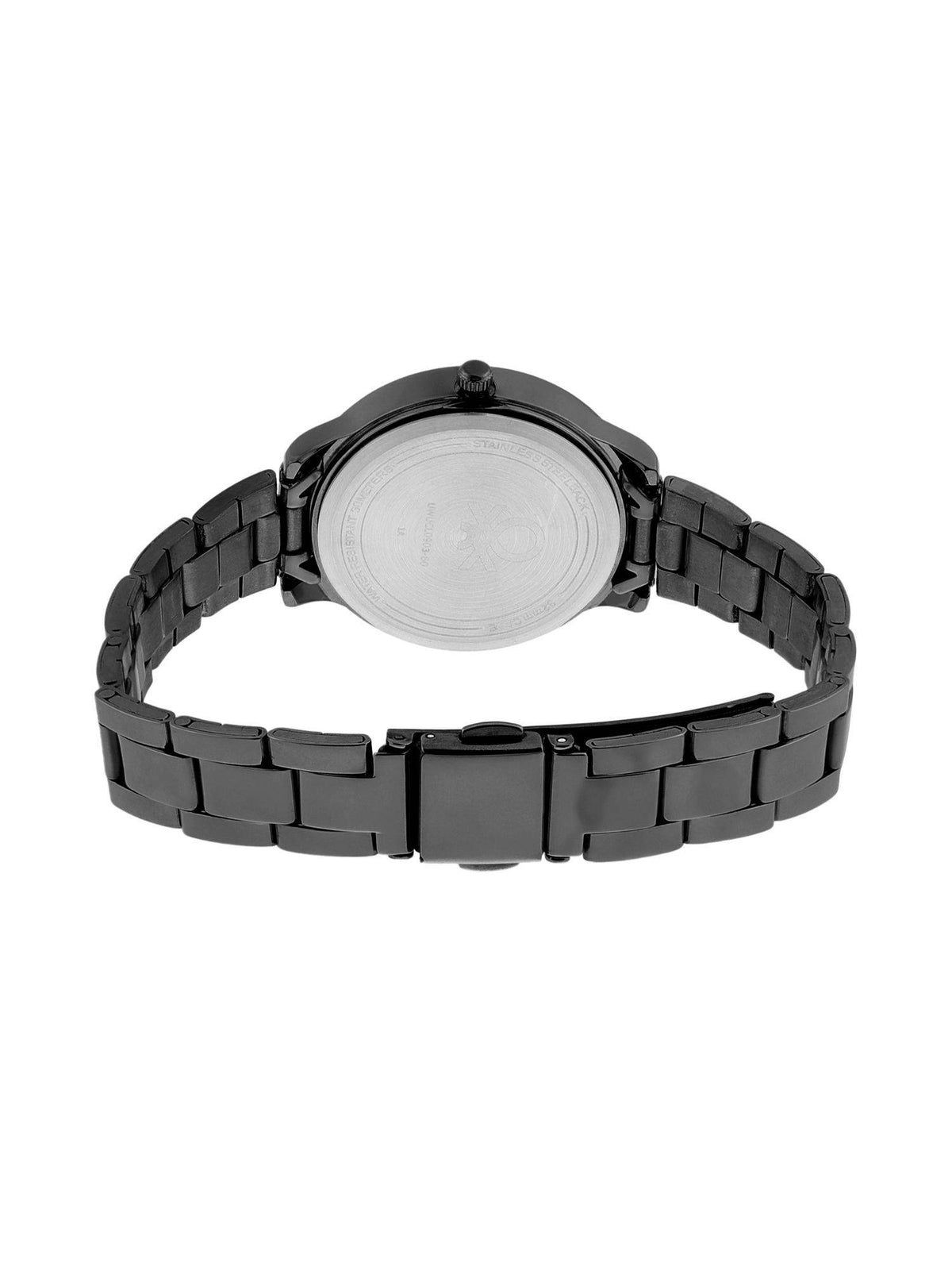 Women Iconic Black Round Dial Analog Watch - UWUCL0903 | W92 - view 4